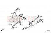HONDA VFR800FE VFR800F 2014 F-46 LOWER ENGINE