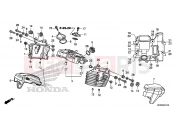 HONDA VT1300CRE VT1300CR 2014 E-1-10 REAR VALVE COVER
