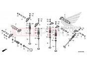 HONDA VT1300CRE VT1300CR 2014 E-3 CAMSHAFT / VALVE