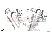 HONDA VT1300CRE VT1300CR 2014 E-4 TIMING CHAIN ​​/ TENSIONER