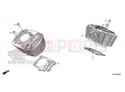 HONDA VT1300CRE VT1300CR 2014 E-5 CYLINDER