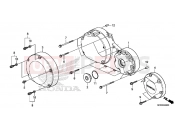 HONDA VT1300CRE VT1300CR 2014 E-6 RIGHT CRANKSHAFT COVER