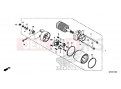 HONDA VT1300CRE VT1300CR 2014 E-13 STARTER ENGINE