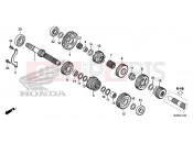 HONDA VT1300CRE VT1300CR 2014 E-17 TRANSMISSION