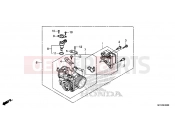 HONDA VT1300CRE VT1300CR 2014 E-23 THROTTLE HOUSING