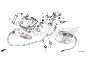 HONDA VT1300CRE VT1300CR 2014 F-37 BATTERY