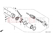 HONDA VTX1300S7 VTX1300S 2007 E-11 STARTER ENGINE