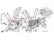HONDA VTX1300S7 VTX1300S 2007 E-13 CRANKSHAFT