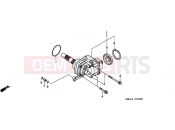 HONDA VTX1300S7 VTX1300S 2007 E-18 PTO SHAFT