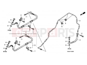 HONDA VTX1300S7 VTX1300S 2007 F-12 BRAKE CABLE
