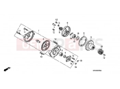 HONDA CRF230F9 CRF230F 2009 E-7 OIL PUMP