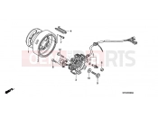 HONDA CRF230F9 CRF230F 2009 E-9 GENERATOR