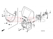 HONDA CRF230F9 CRF230F 2009 F-1 HEADLIGHT