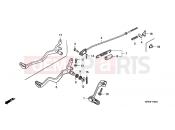 HONDA CRF230F9 CRF230F 2009 F-17 PEDAL