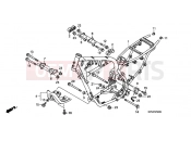 HONDA CRF230F9 CRF230F 2009 F-25 FRAME HOUSING