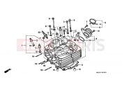 HONDA FX650Y FX650 2000 E-2 CYLINDER HEAD
