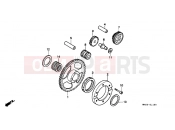 HONDA FX650Y FX650 2000 E-11 CLUTCH COUPLING START