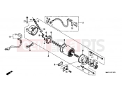 HONDA FX650Y FX650 2000 E-12 STARTER ENGINE