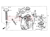 HONDA FX650Y FX650 2000 E-19 CARBURETOR