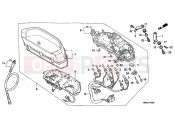 HONDA FX650Y FX650 2000 F-2-1 METER (2)