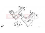 HONDA FX650Y FX650 2000 F-16-1 SIDE COVER (2)