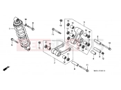 HONDA FX650Y FX650 2000 F-23 REAR SHOCK ABSORBER