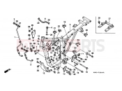 HONDA FX650Y FX650 2000 F-29 FRAME HOUSING