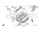 HONDA XR250LS3 XR250 TORNADE LS 2003 E-2 CYLINDER HEAD