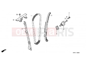 HONDA XR250LS3 XR250 TORNADE LS 2003 E-4 TIMING CHAIN ​​/ TENSIONER