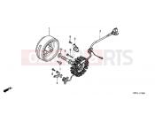 HONDA XR250LS3 XR250 TORNADE LS 2003 E-10 GENERATOR