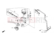 HONDA XR250LS3 XR250 TORNADE LS 2003 F-4 FRONT MASTER CYLINDER
