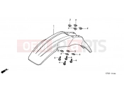 HONDA XR250LS3 XR250 TORNADE LS 2003 F-7 FRONT FENDER