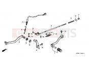 HONDA XR250LS3 XR250 TORNADE LS 2003 F-18 PEDAL