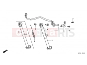 HONDA XR250LS3 XR250 TORNADE LS 2003 F-20 SIDE SHELF