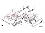 HONDA XR250LS3 XR250 TORNADE LS 2003 F-21 SWING ARM