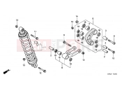 HONDA XR250LS3 XR250 TORNADE LS 2003 F-22 REAR SHOCK ABSORBER
