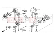 HONDA XR250LS3 XR250 TORNADE LS 2003 F-24 FLASHING