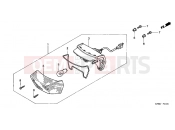 HONDA XR250LS3 XR250 TORNADE LS 2003 F-25 REAR LAMP