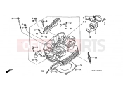 HONDA XR250HSE XR250HS 2014 E-2 CYLINDER HEAD