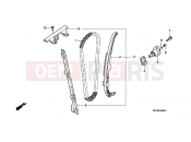 HONDA XR250HSE XR250HS 2014 E-4 TIMING CHAIN ​​/ TENSIONER