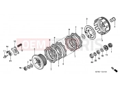HONDA XR250HSE XR250HS 2014 E-7 CLUTCH