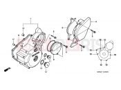 HONDA XR250HSE XR250HS 2014 E-9 LEFT CRANKSHAFT COVER