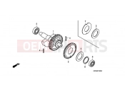 HONDA XR250HSE XR250HS 2014 E-15 BALANCING AXLE