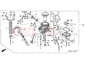 HONDA XR250HSE XR250HS 2014 E-18-1 CARBURETOR (XR250HS6,7,8, E / LS6,7,8)