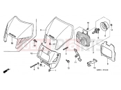 HONDA XR250HSE XR250HS 2014 F-1 HEADLIGHT