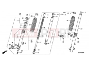 HONDA XR250HSE XR250HS 2014 F-8 FRONT FORK