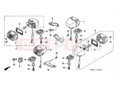 HONDA XR250HSE XR250HS 2014 F-24 FLASHING