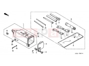 HONDA XR250HSE XR250HS 2014 F-29 TOOLS