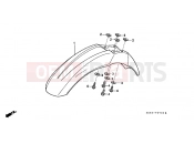 HONDA XR250RT XR250R 1996 F-7 FRONT FENDER