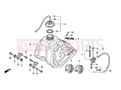 HONDA XR250RT XR250R 1996 F-14 FUEL TANK